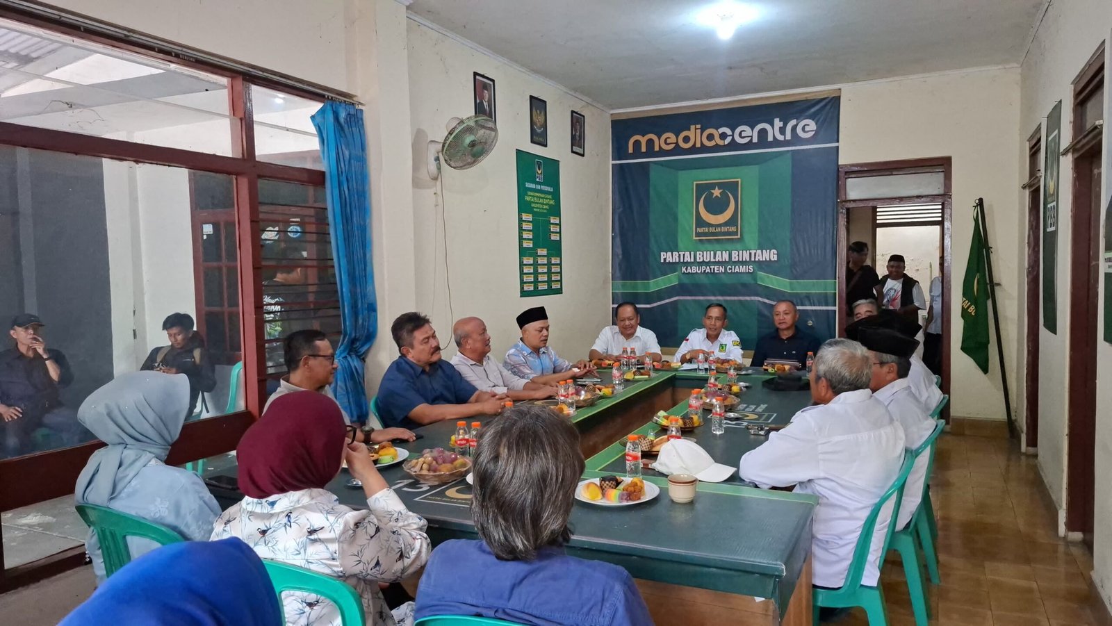 Foto: Silaturahmi dan Sapari Politik DPD PAN Ciamis Kepada DPC PBB