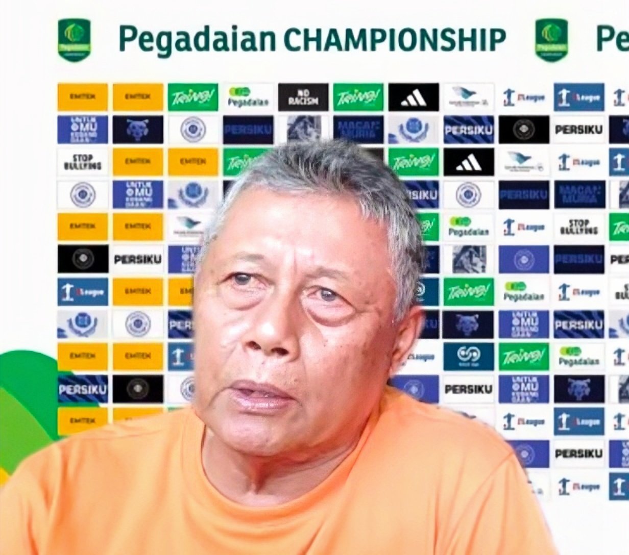 Pelatih PSGC Ciamis Heri Kiswanto saat Pre Match Press Conference menjelang lawan Persiku Kudus. (Foto. Tangkapan layar)