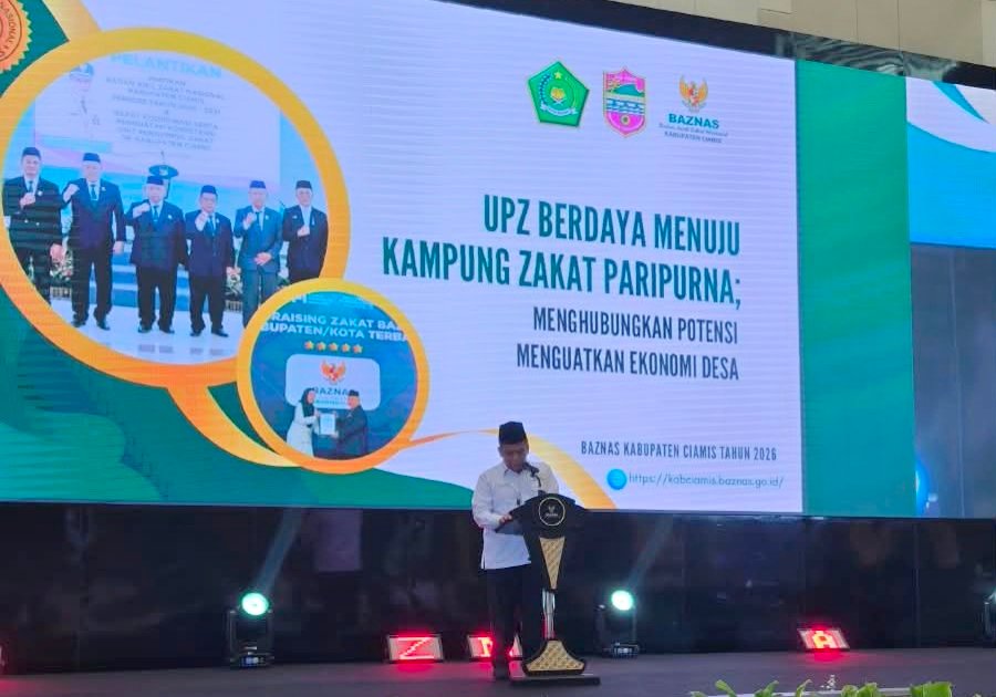 Wakil Ketua I BAZNAS Kabupaten Ciamis, Dr. Wasdi, M.Si.