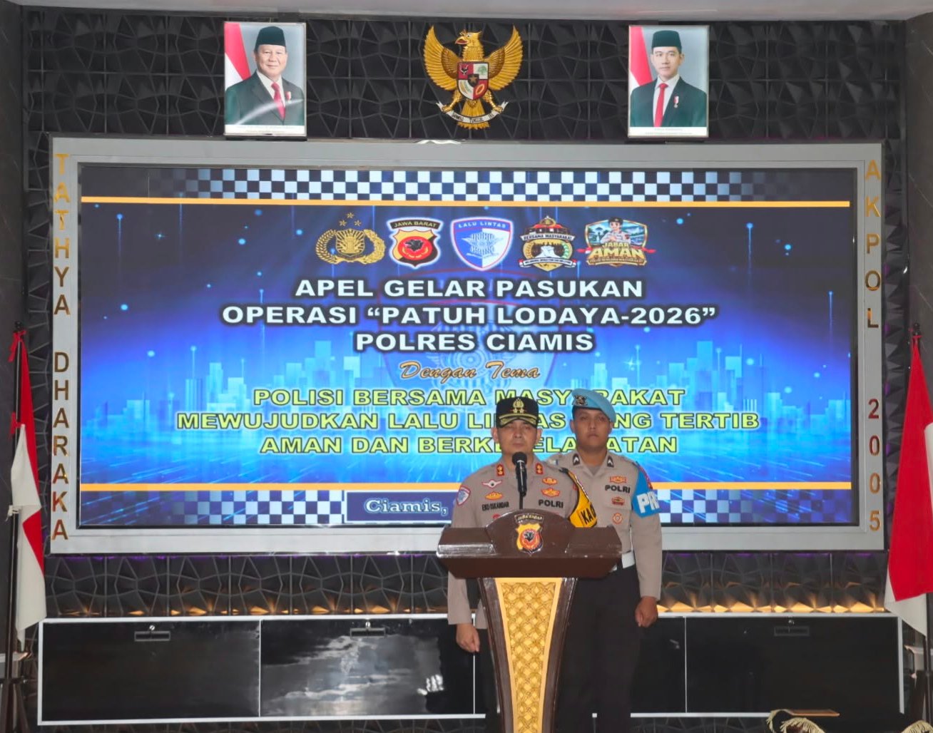 Foto:Kapolres Ciamis AKBP Eko Iskandar S.H.,S.I.K.,M.Si 