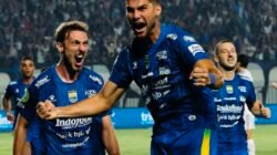 Persib Bandung Taklukkan Persik Kediri 1-0, Gol Julio Cesar Jadi Penentu