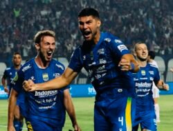Persib Bandung Taklukkan Persik Kediri 1-0, Gol Julio Cesar Jadi Penentu