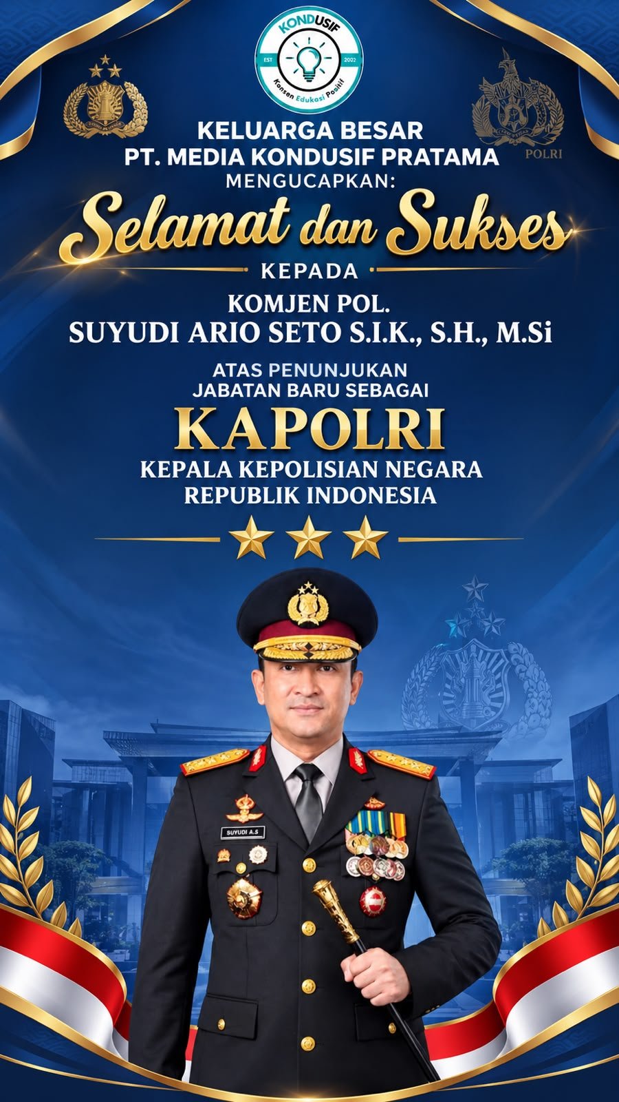 ucapan selamat kapolri