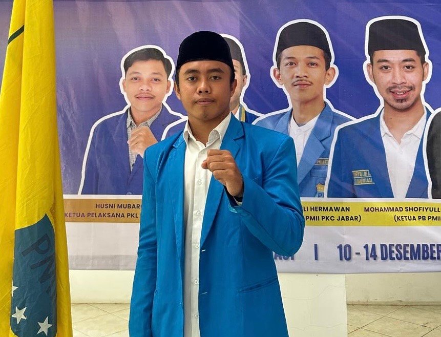 Wakil Bendahara PC PMII Kabupaten Ciamis, Muhaemin. (Dok, foto. Istimewa)